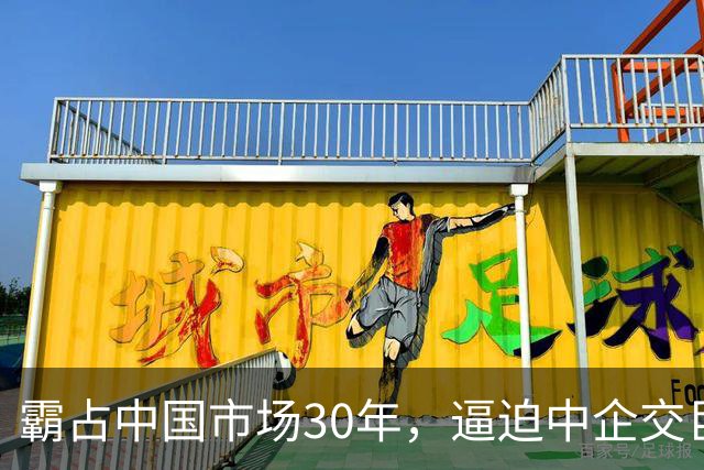 霸占中国市场30年，逼迫中企交巨额服务费，扬言：不培养中国员工